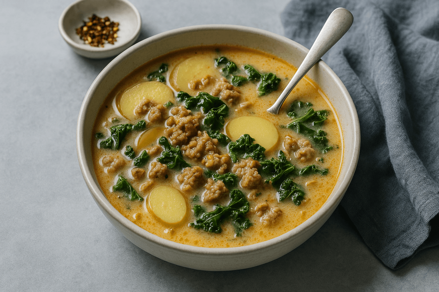 Slow Cooker Zuppa Toscana