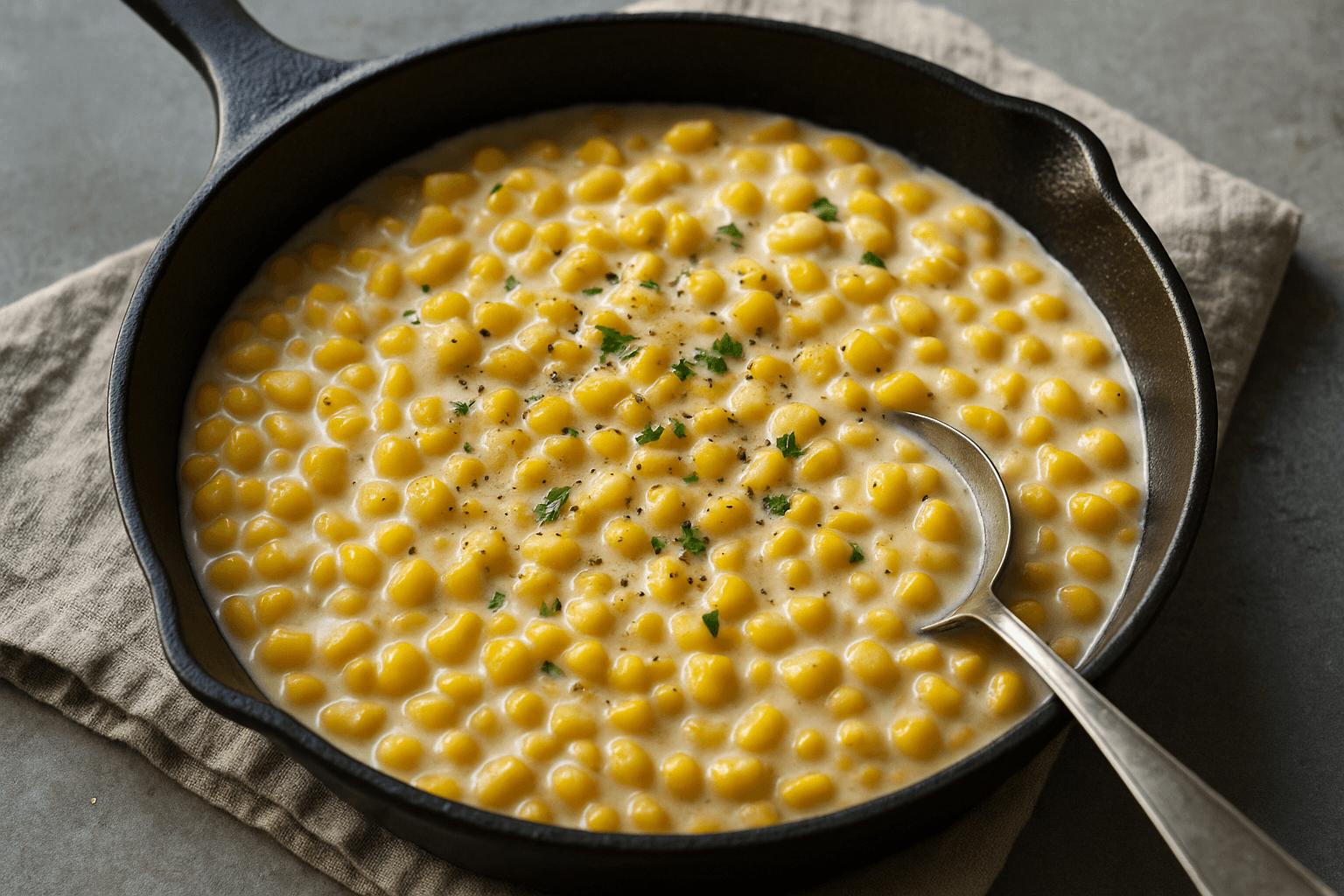 Steakhouse Creamed Corn