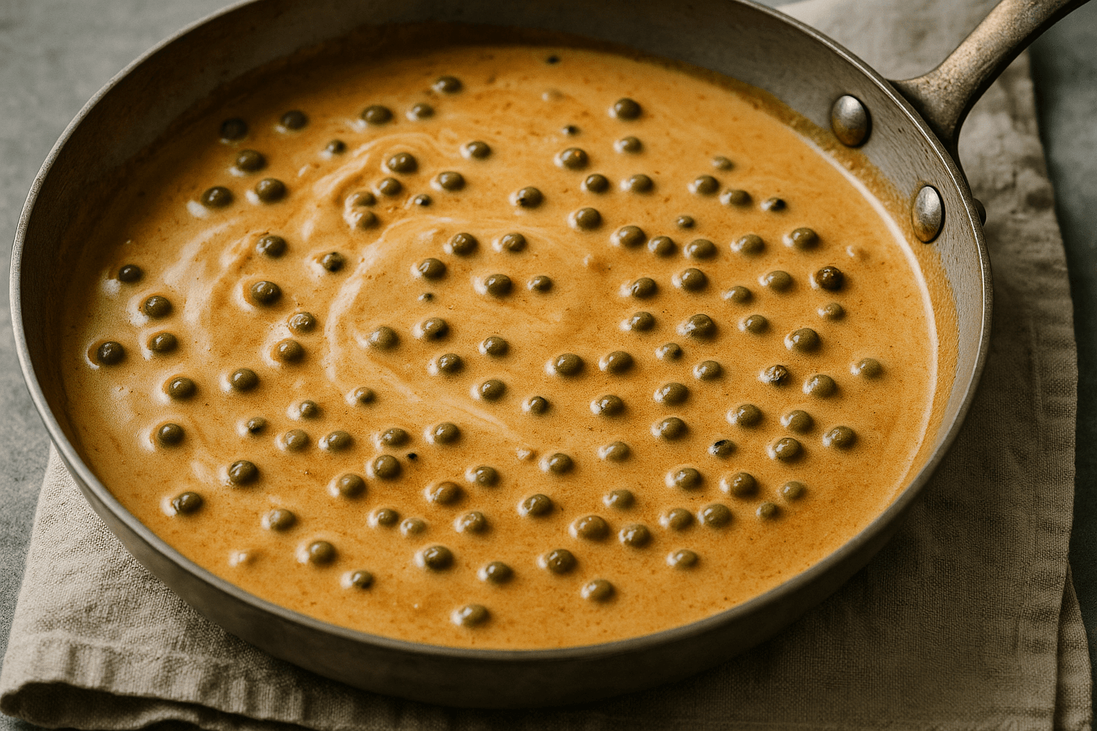 Green Peppercorn Sauce
