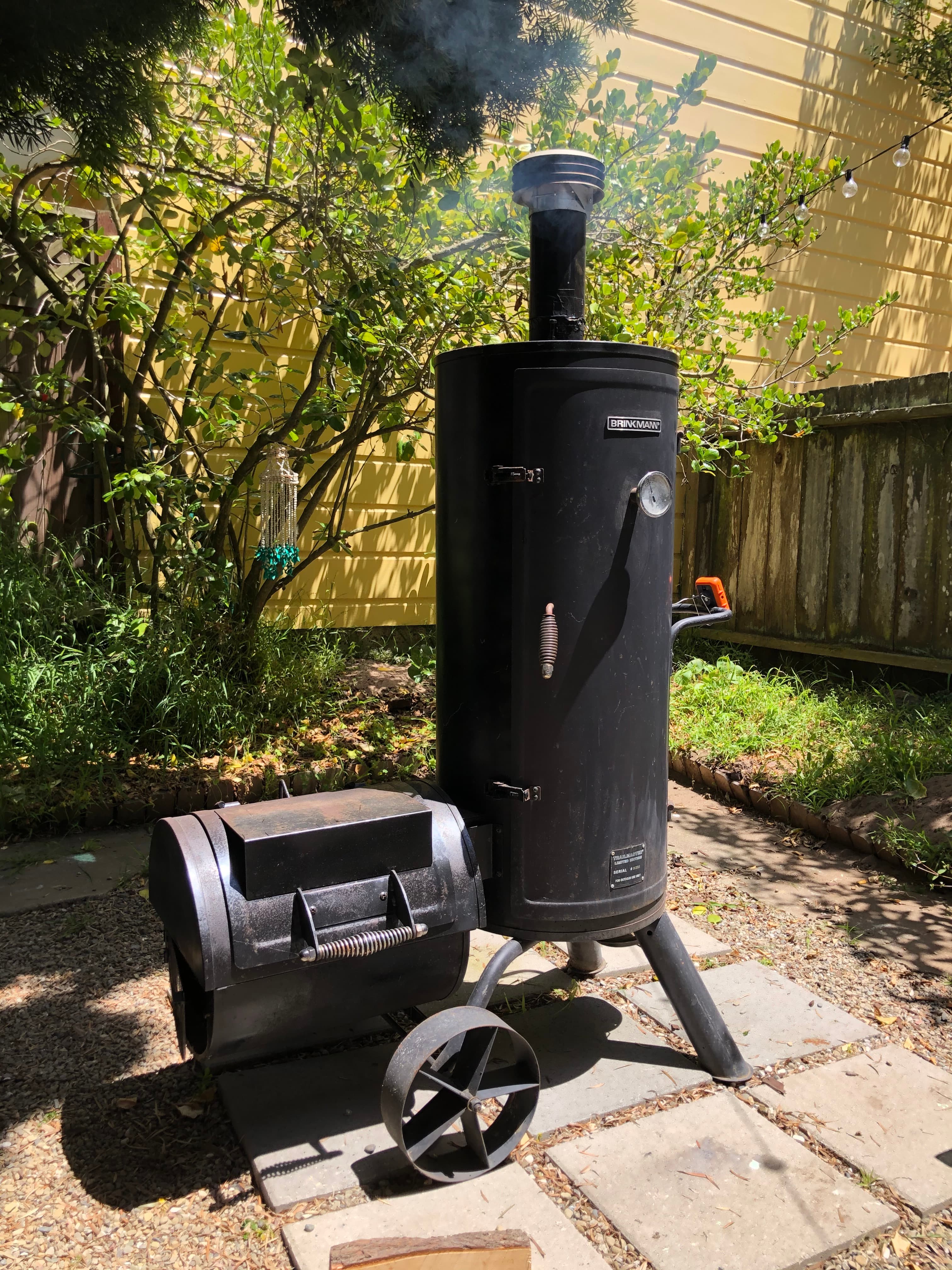 My old set up and what I learned to smoke on.